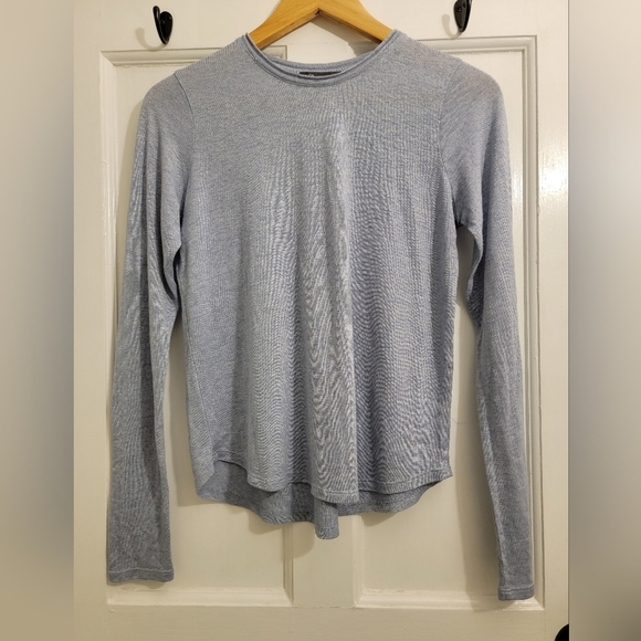 Vince long sleeve crew tee shirt size small blue - Picture 3 of 3